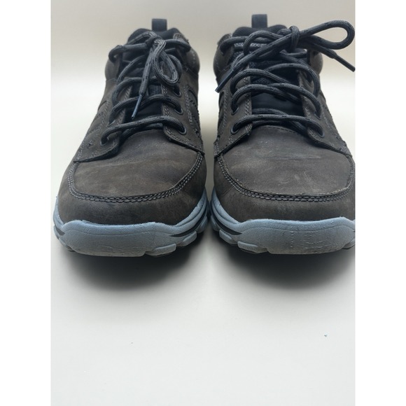 Skechers Relaxed Fit Air Cooled Memory Foam Men's 9.5 Brown Walking Shoes - Picture 3 of 10